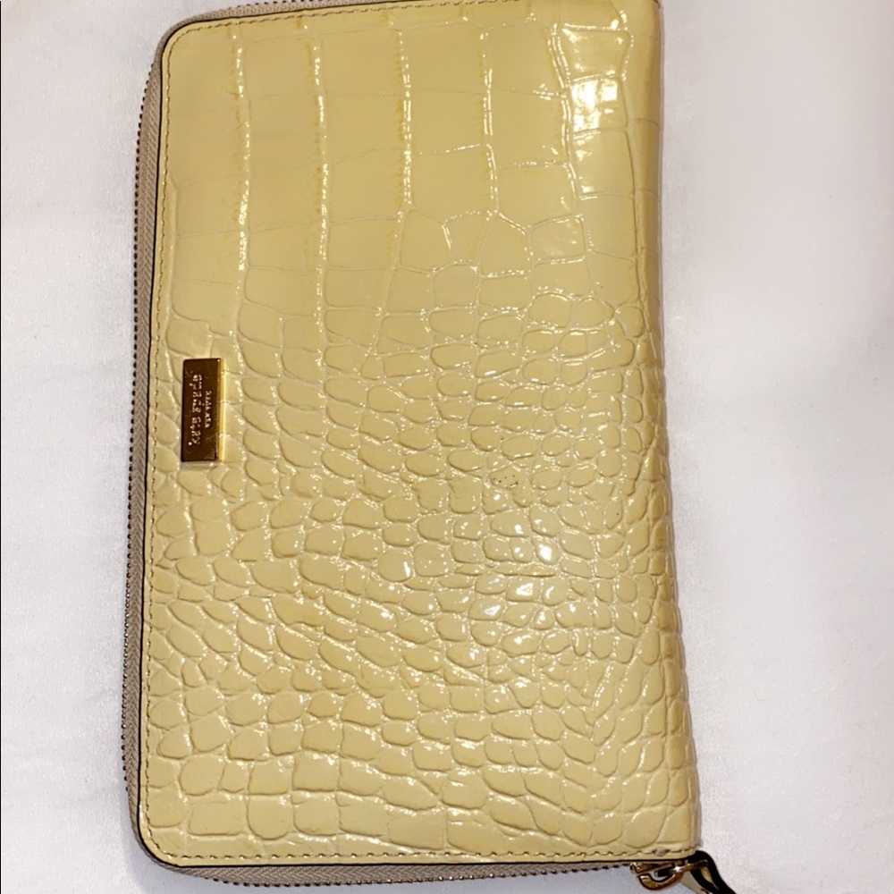Yellow Kate Spade Wallet